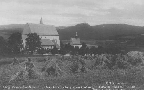 Hbitovn kostel svat Anny  r.1920
