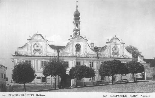 Renesann radnice postaven v roce 1579  r.1928