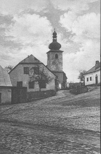 Kostel svatho Bartolomje v Rejtejn  r.1916