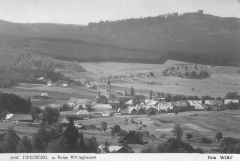 Frymburk, v pozad Vtkv Kmen  r.1930
