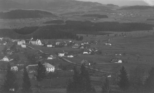 Zvonkov, celkov pohled  r.1932