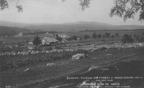 Celkov pohled na Filipovu Hu s Roklanem  r.1929