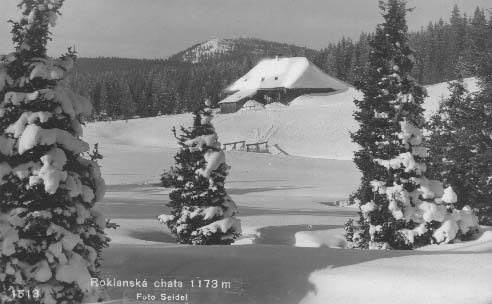 Roklansk chata pod snhem r.1930