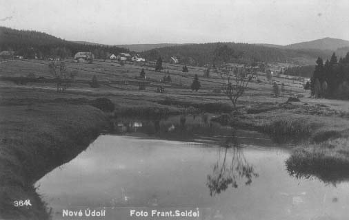 Studen Vltava v Novm dol  r.1925