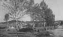 Most pes Studenou Vltavu na cest do eskch leb  r.1932