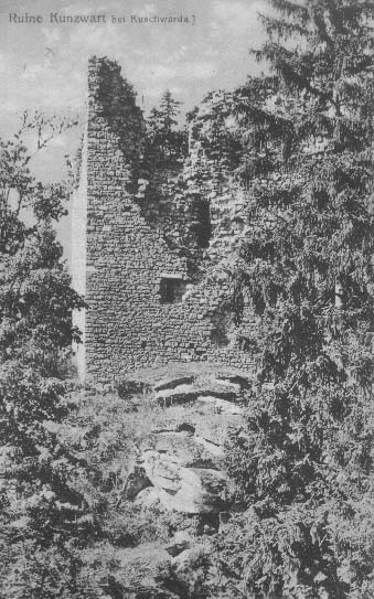 V hradu Kunvart  r.1922