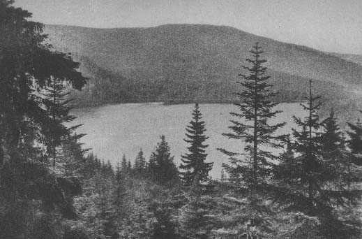 Pohled na �ertovo jezero r.1920