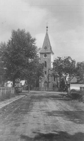 Pseudogotick kostel sv.tpna  r.1938